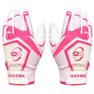 Professional Heavy-Duty Lightweight Cowhide Cabretta Leather Baseball Batting Gloves Multi Color Training - Product Image 2