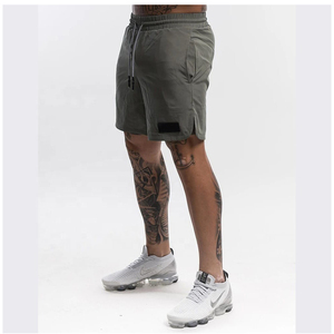 Pantalones cortos deportivos de gimnasio personalizados de verano para hombre, diseño de moda, secado rápido, peso ligero, cintura media, aptos para levantamiento de pesas - Product Image 6