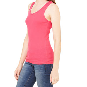 2025 nouveauté personnalisé femmes sans manches débardeur plaine solide motif Fitness débardeur OEM ODM Service - Product Image 5