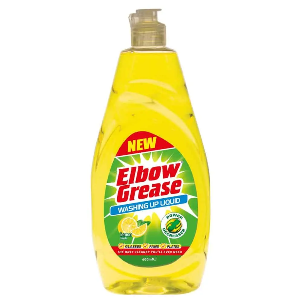 Award Winning Washing Liquid Degreaser for Glasses Pans & Plates from United Kingdom