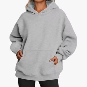 Sudadera con capucha corta para mujer de 500GSM, logotipo bordado personalizado, sudadera con cremallera de lana y hombros caídos, sudadera con cremallera de algodón grueso para mujer - Product Image 6