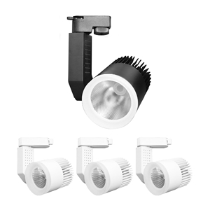 ไฟสปอตไลท์สำหรับทางเดินในอาคารเคลือบ3ชั้นสีดำ - Product Image 4