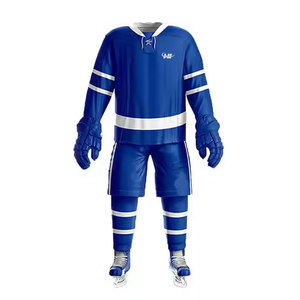 Custom Logo Breathable Polyester <b>Ice</b> Hockey Uniform Professional High Quality Sports Wear for Online Sale - Product Image 1