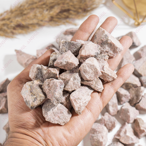 Huge Demand Decorative Attractive Pink Color Rhodonite <b>Raw</b> Rough Rocks Gemstone Rough Chunks for Healing - Product Image 3