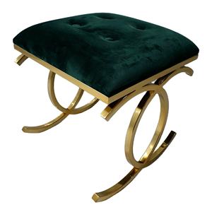 Tabouret inversé en forme de C avec coussin dissimulé, utilisable à usages multiples à la maison et au bureau, disponible en plusieurs finitions avec un coussin de choix. - Product Image 3