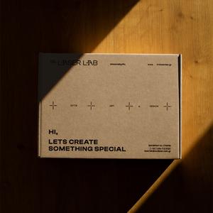 Enveloppe en carton brun personnalisé stratification brillante pour aliments pour bébés suppléments de santé huile capillaire de jojoba romarin arbre à thé blaireau-mat - Product Image 5