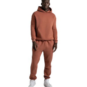 Custom logo Cotton Heavy Hoodie Men Oversized Hooded Boxy <b>Hoodies</b> & sweatshirts No <b>String</b> Side Pockets Premium <b>Hoodies</b> Unisex - Product Image 2
