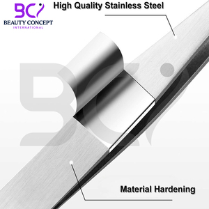 Eyelash Extension Tweezers Fine Tip Eyelash Extension Applicator <b>Tool</b> For Beauty Salon And Lash Artists Use - Product Image 3