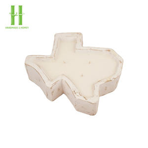 BEST SELLER Bol à pâte en bois en forme de Texas, bol à pâte en bois antique, sculpté à la main pour la décoration de la maison, bol rustique en provenance du Vietnam - Product Image 2