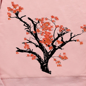 <b>Pink</b> Hooded <b>Sweatshirt</b> Regular Fit Solid Color Casual Pullover with Front Pocket Autumn Wear Unisex Fleece Knitted - Product Image 5