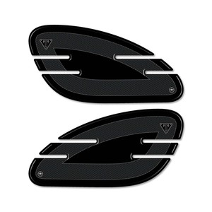 2 Adesivi Protettivi Laterali 3D Personalizzati con Logo per Moto Triumph BONNEVILLE per Decorazione - Product Image 2