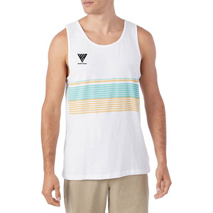 Débardeurs pour hommes en coton 100% respirant, taille plus, service OEM, design, fabriqués au Pakistan, vêtements de sport - Product Image 1