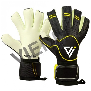Gants de gardien de but professionnels respirants antidérapants avec sangle de poignet réglable en latex - Product Image 5