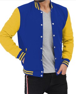 Blousons universitaires pour hommes, mode hiver, respirants, coupe-vent, grandes tailles, chauds, style streetwear, faible MOQ, doublure polaire, meilleures ventes - Product Image 2