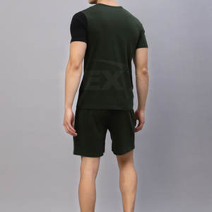 Vente flash - T-shirt et short pour homme de qualité supérieure, 100% coton, séchage rapide, respirant, léger, pour usage extérieur, pour adultes - Product Image 3