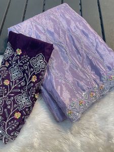 Latest Trendy Elegant Indian Boutique Designer <b>Blouse</b> Silk <b>Sari</b> Latest Exclusive Saree Ethnic WeddingsParty Wear Ethnic Bridal - Product Image 6