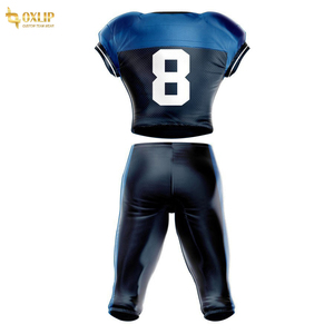 ชุดกีฬาโพลีเอสเตอร์แห้งเร็วป้องกันแบคทีเรียขนาด XL พิมพ์โลโก้ได้ตามต้องการซักง่ายอเมริกันฟุตบอล - Product Image 2