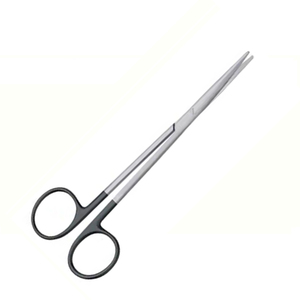 Ciseaux droits Instruments chirurgicaux dentaires réutilisables en acier Dissection élevée Saisissant le plastique métallique composé dentelé - Product Image 4