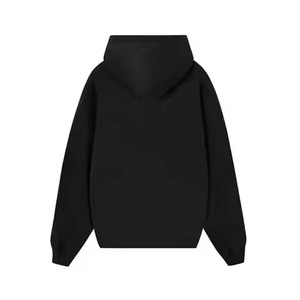 Sudadera con capucha térmica de diseño personalizado de lana de algodón 100%, sudadera con bordado desgastado con logotipo para invierno - Product Image 6