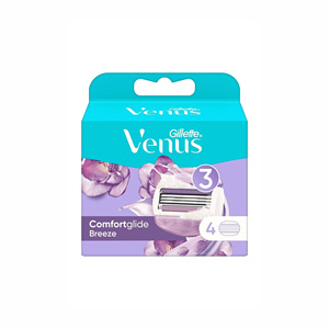 2 en 1 Gillette Venus Breeze 3 Blade Maquinillas de afeitar convenientes para mujeres Cuidado personal del Cuerpo - Product Image 6