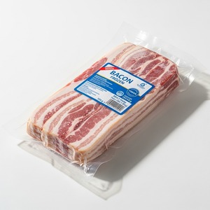 เบคอนหมูอบแห้งและแช่แข็งด้วยรสชาติเข้มข้นเนื้อแน่นเหมาะสำหรับร้านอาหารบาร์บีคิวและเชนซูเปอร์มาร์เก็ต - Product Image 1