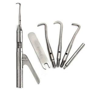 Best Company Pissco For Quality Stainless Steel Dental <b>Tooth</b> Extracting Forceps Set 7 Piece <b>Tooth</b> Extraction <b>Tool</b> - Product Image 5