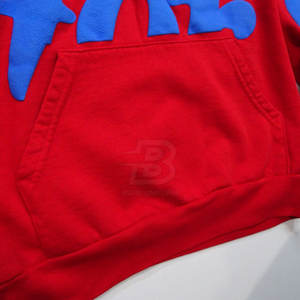 Meilleur prix de gros Sweat à capuche surdimensionné pour hommes avec logo personnalisé imprimé bouffant léger avec col à capuche pour l'hiver - Product Image 6