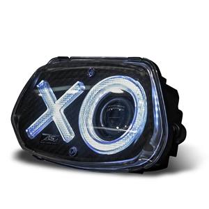 Taiwán hizo Sprint 50/150 OX Tornillos de titanio Faro de color carbono Compatible con scooters y motocicletas - Product Image 1