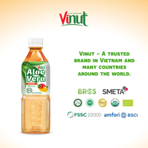 500ml Venta caliente Hydrate Naturally Aloe Vera Mango Sabor Listo para enviar Hecho en Vietnam Factory (OEM, ODM) - Product Image 5