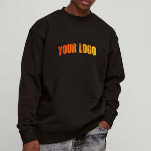 Sweat-shirt surdimensionné pour homme personnalisé 2025, tissu 100% coton, manches longues, col rond, séchage rapide, vêtements d'hiver pour homme - Product Image 2