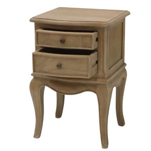 Anastasia Bedroom Collection Chevet à 2 tiroirs pour les meubles de chambre à coucher apportent élégance et beauté intemporelle chambre à coucher - Product Image 2