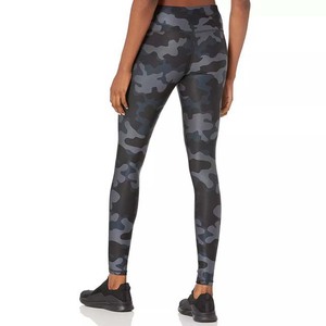 Leggings de Cintura Media para Mujer, Tela de Algodón y Elastano, Impresión por Sublimación Personalizada, Diseño de Camuflaje, Transpirables, de Secado Rápido - Product Image 3