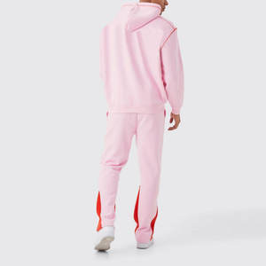 Survêtement pour homme sur mesure, streetwear d'hiver, uni, 100% coton, respirant, séchage rapide, vêtements de sport décontractés, jogging, fitness, course à pied - Product Image 2