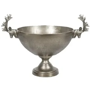 Refroidisseur à vin en forme de bol avec poignée en forme de renne, mini refroidisseur à martini, pour les fêtes et les mariages, décoration de la maison, bol à vin, champagne - Product Image 2