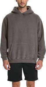 Hatant <b>Hoodies</b> for Men Heavyweight Fleece Sweatshirts Mens Acid Wash Athletic Hoodie Oversized <b>Matching</b> Pullover for <b>Couples</b> - Product Image 5