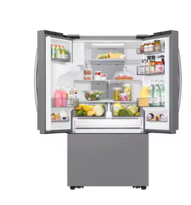 Nuevo 30 cu. pies cúbicos Refrigerador de 3 Puertas Francesas con Mega Capacidad y Family Hub en Acero Inoxidable - Product Image 3