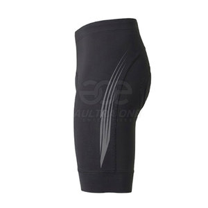 Stylish Look Men Performance Cycling Shorts Lightweight Quick Dry Sporty Solid Pattern <b>for</b> Cycling Sports & Outdoor Activities - Product Image 6