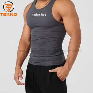 New Hot Sale Summer <b>Men</b> <b>Tank</b> <b>Top</b> O-Neck Quick-Drying <b>Tank</b> <b>Top</b> <b>Men</b> Cotton Spandex Fabric <b>Tank</b> <b>Top</b> Outdoor Fitness Sleeveless - Product Image 4