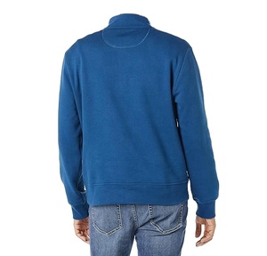 Sudadera OEM para hombre, 100% algodón, gruesa, personalizada, con cremallera de un cuarto, estampada, extragrande, térmica, unisex - Product Image 5