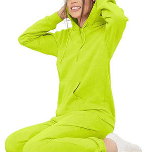 Sudadera con capucha de sublimación de poliéster 100% Unisex, sudadera de gran tamaño con estampado personalizado, chándales lisos para conjuntos de Invierno para mujer - Product Image 3