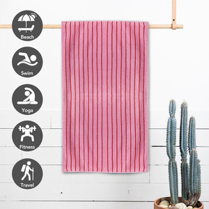 Toalla de playa de algodón suave para piscina, microfibra absorbente sin arena de secado rápido, transpirable, estilo Tropical para Hotel, Resort, Spa, gimnasio, viaje - Product Image 3