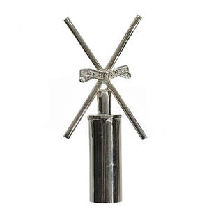 2025 Blue Lodge Junior Stewards Sew-On Badge Brodé Drapeau En Cuir Pôle - Product Image 2