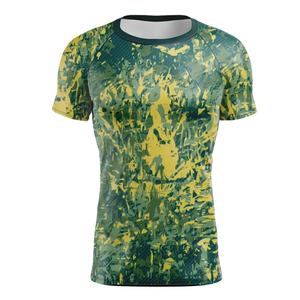 Precio al por mayor logotipo personalizado camisa de compresión hombres y mujeres MMA Rash Guard logotipo personalizado NO GI Grappling Jiu Jitsu BJJ Rashguard - Product Image 1