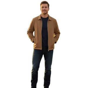 Veste coupe-vent pour homme, personnalisée OEM, imperméable, légère, décontractée, pour l'extérieur - Product Image 4