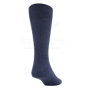 Chaussettes en coton imprimé de logo personnalisé de haute qualité pour hommes dernière conception avec fonction respirante taille personnalisée couleur blanche cheville haute - Product Image 4