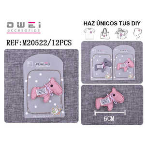 Broches de moda artesanales 12u/c Piezas de diseño elegantes y únicas - Product Image 1