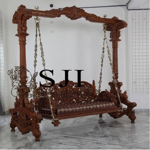 Designer Meenakari <b>Swing</b> for Wedding and Sangeet Decorations Premium Indian Artwork for Venue Enhancements - Product Image 5