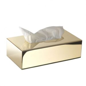 High Quality <b>Black</b> Metal Wired <b>Tissue</b> Box Stylish Landscape Square Carrying Design - Product Image 4