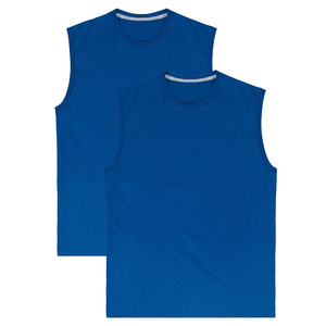Excepcional transpirable 100% algodón 275 GSM logotipo personalizado camisetas sin mangas Vintage gimnasio lavado ácido camisetas sin mangas para hombres - Product Image 1