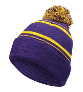 Bonnet en acrylique rayé - Product Image 1